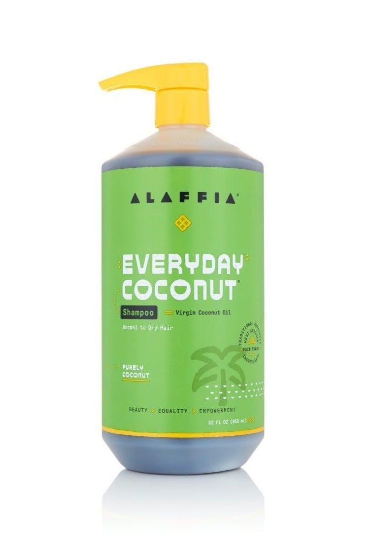 Alaffia Everyday Coconut Shampoo, Purely Coconut