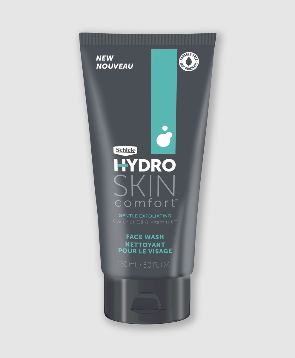 Schick Hydro Skin Comfort Face Wash, Coconut Oil & Vitamin E