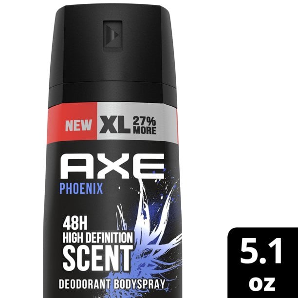 Axe Deodorant Body Spray, Phoenix Crushed Mint & Rosemary