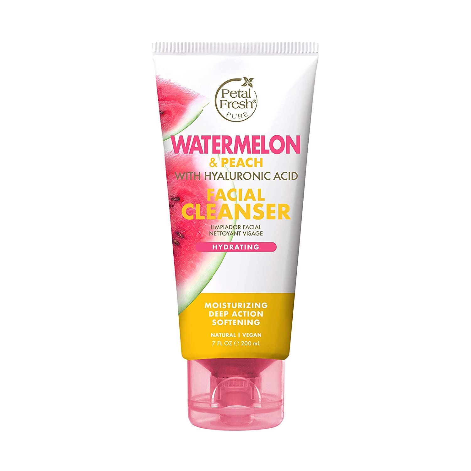Petal Fresh Pure Hydrating Watermelon & Peach With Hyaluronic Acid Facial Cleanser