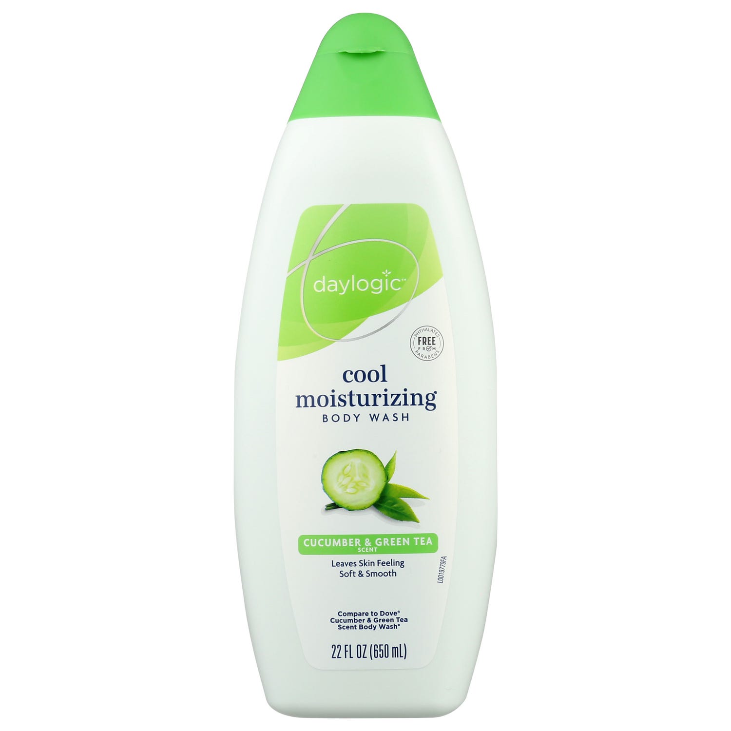 Daylogic Cool Moisturizing Body Wash, Cucumber & Green Tea