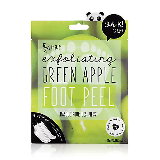 Oh K! Exfoliating Green Apple Foot Peel Mask