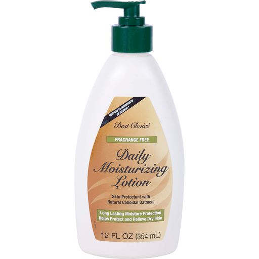 Best Choice Daily Moisturizing Lotion, Fragrance Free