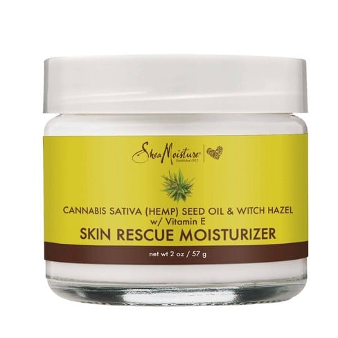 Shea Moisture Cannabis Sativa (Hemp) Seed Oil & Witch Hazel Skin Rescue Moisturizer