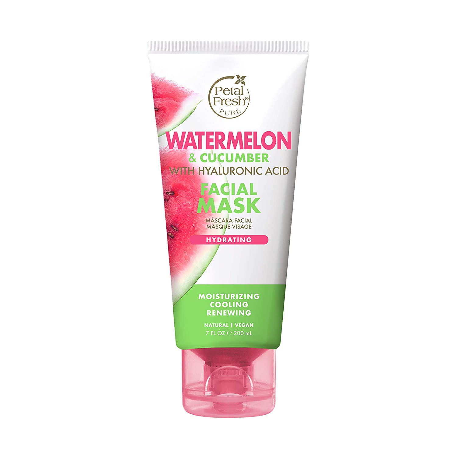Petal Fresh Pure Hydrating Facial Mask, Watermelon & Cucumber