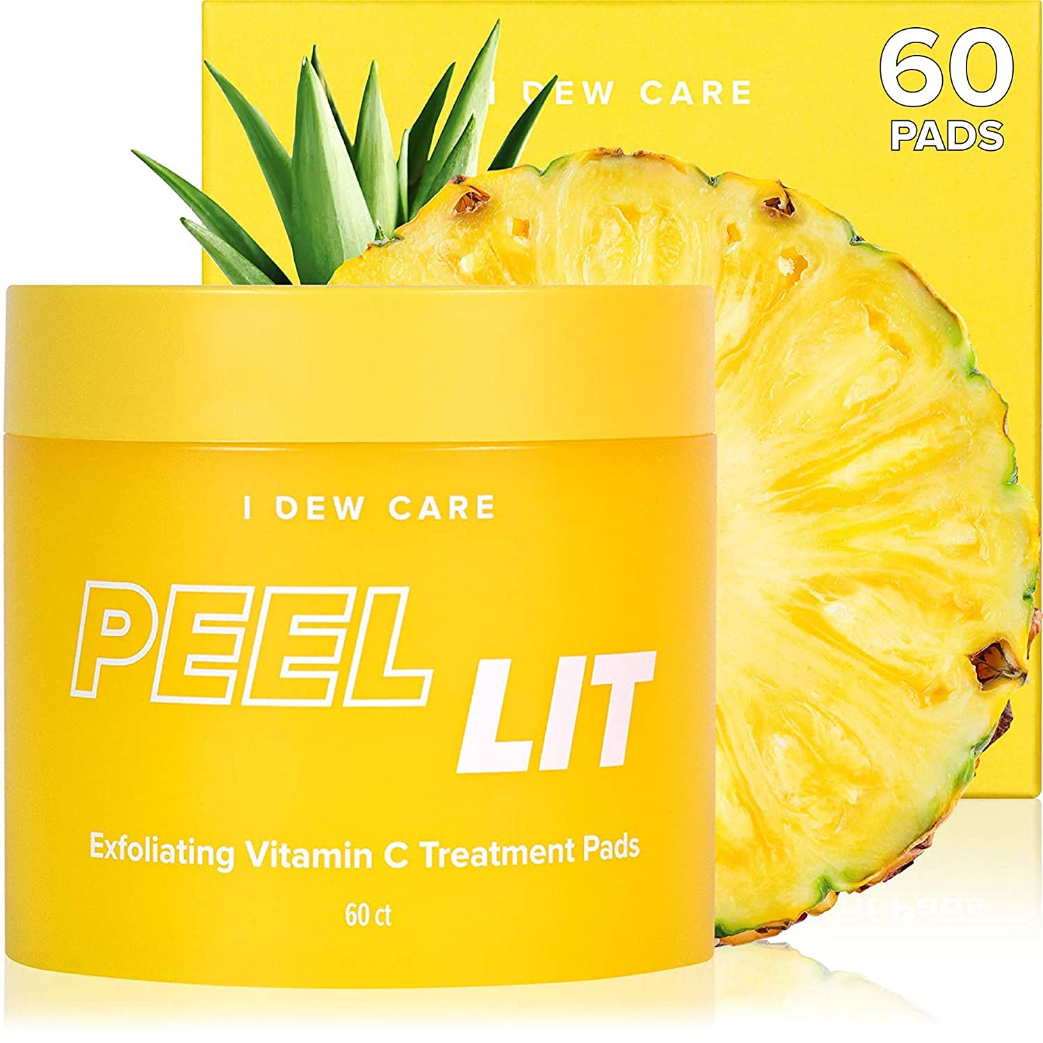 I Dew Care Peel Lit Exfoliating Vitamin C Treatment Pads