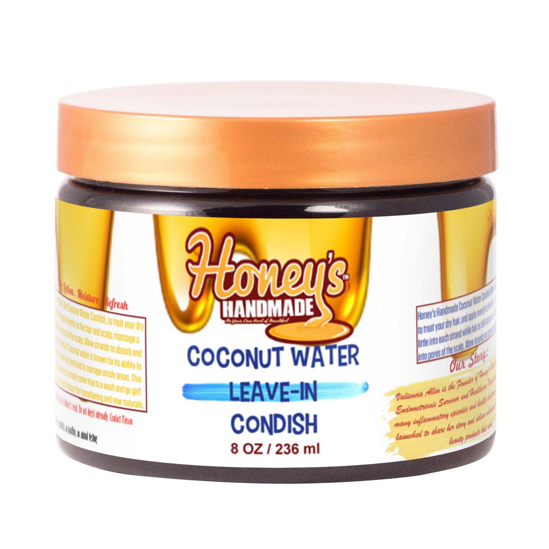 Honey's Handmade COCONUT WATER LEAVE-IN CONDISH