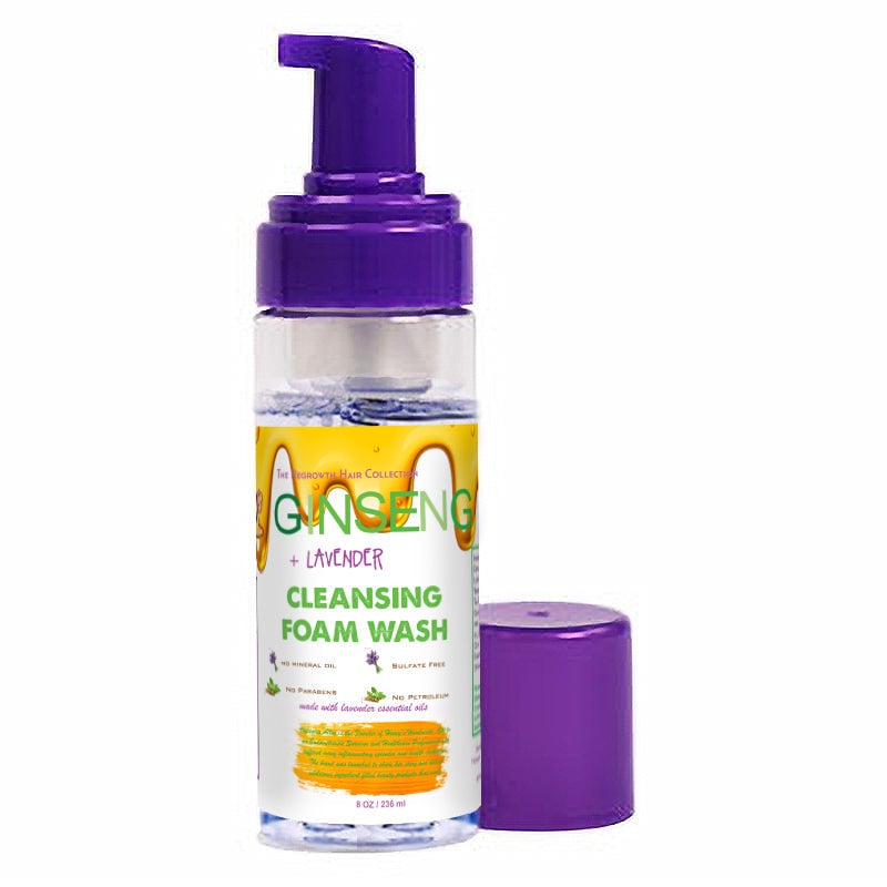 Honey's Handmade GINSENG + CLEANSING FOAM WASH