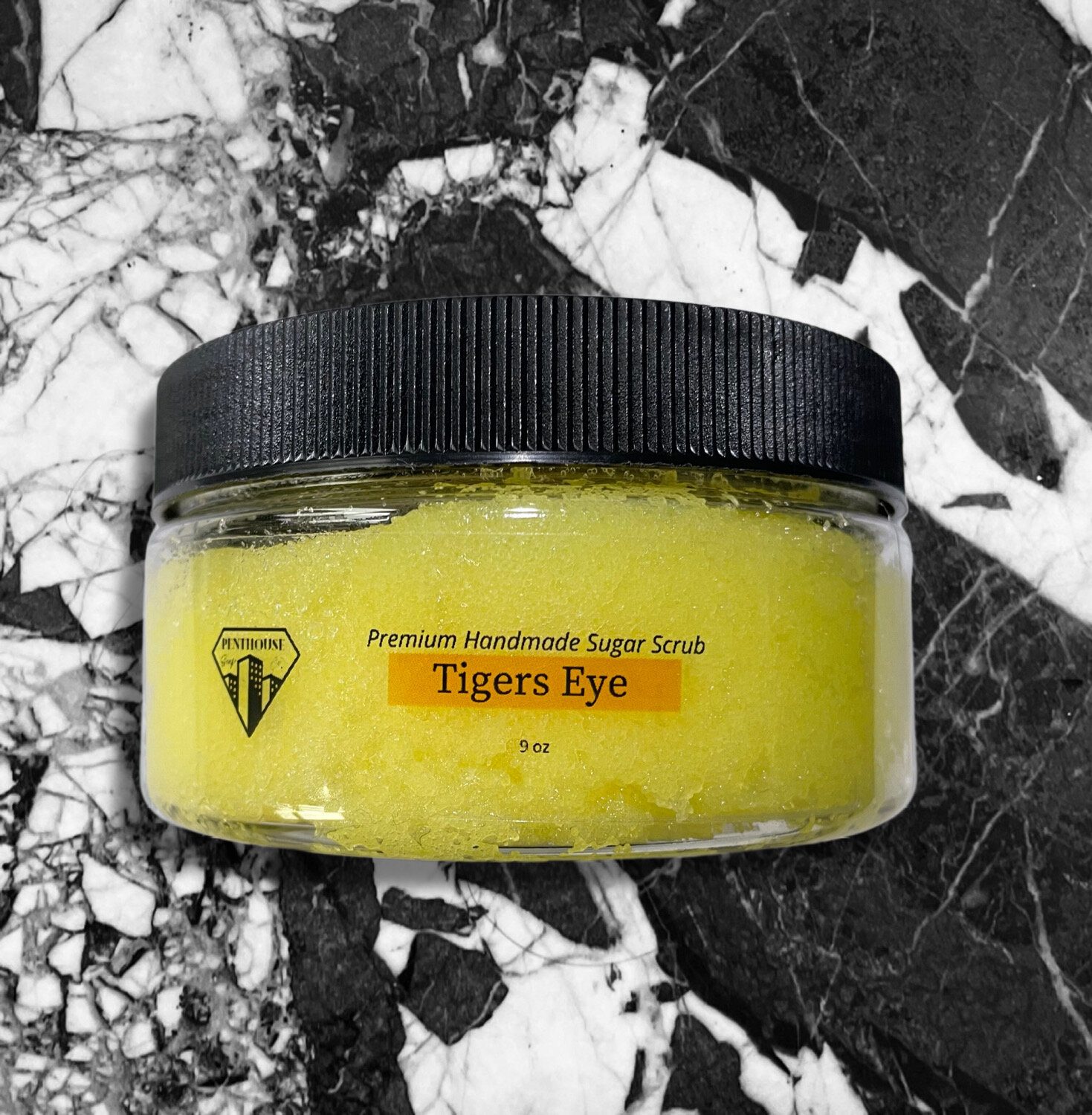 Penthouse Soap Co. Sugar Scrub, Tigers Eye
