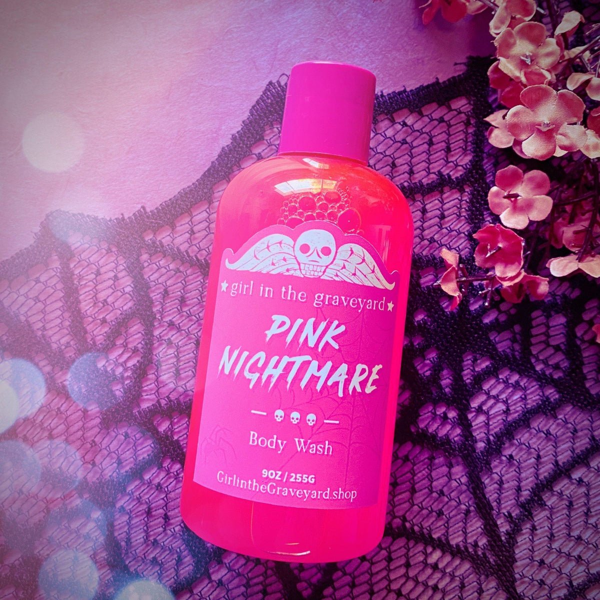 Girl In The Graveyard Body Wash, Pink Nightmare