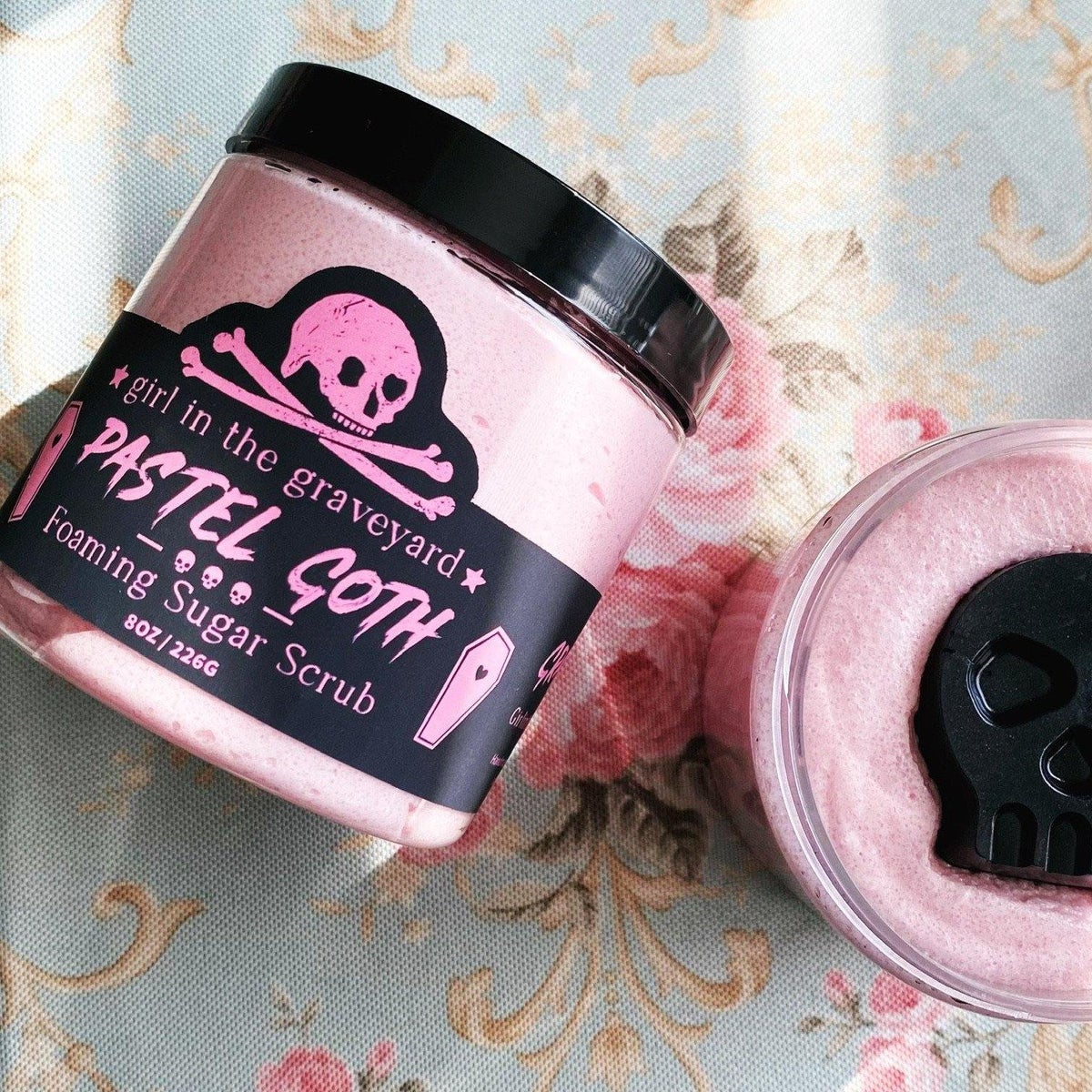 Girl In The Graveyard Foaming Sugar Scrub, Pastel Goth