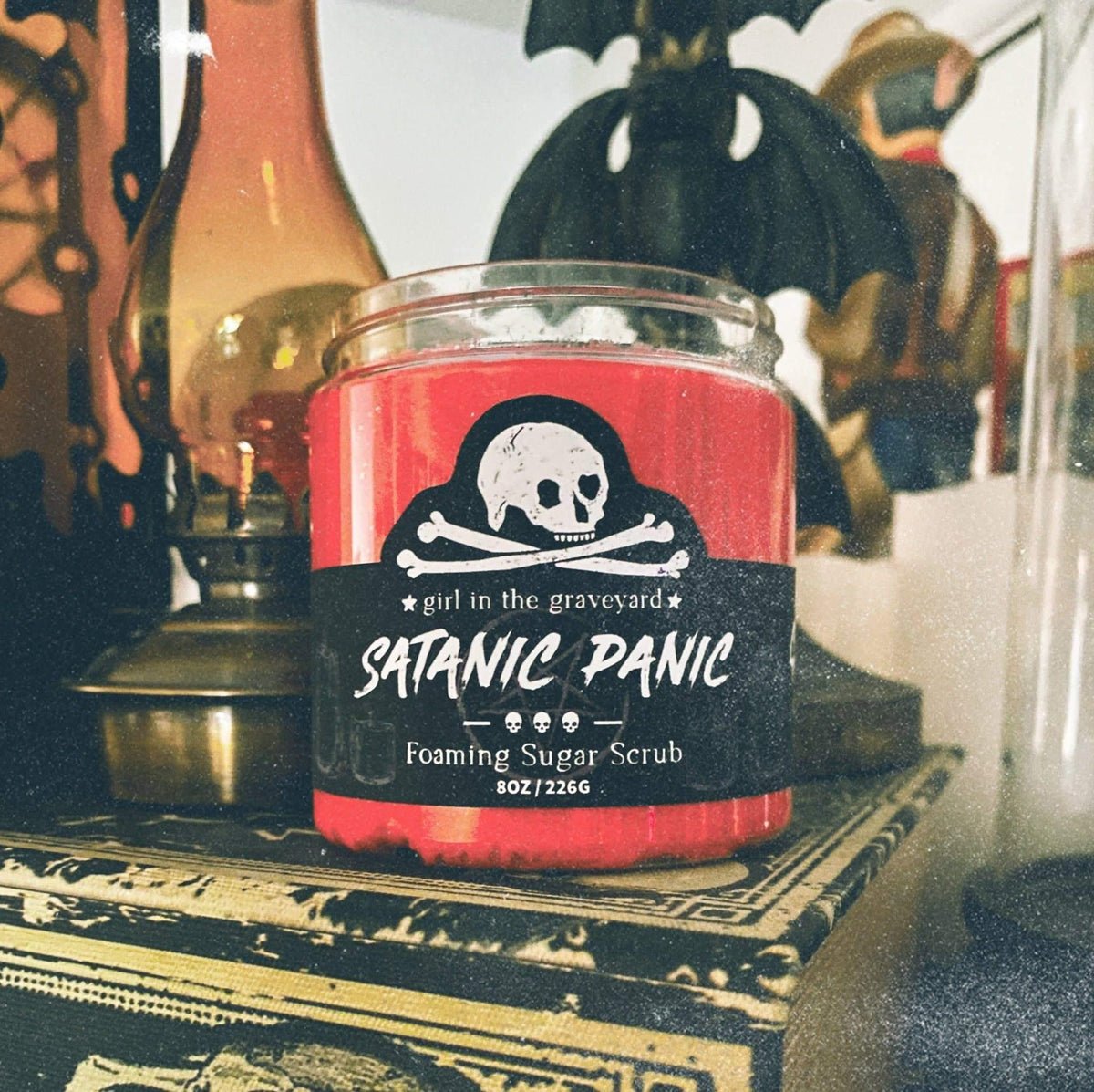 Girl In The Graveyard Foaming Sugar Scrub, Satanic Panic