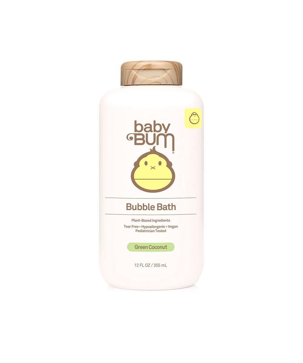 Baby Bum Bubble Bath, green coconut