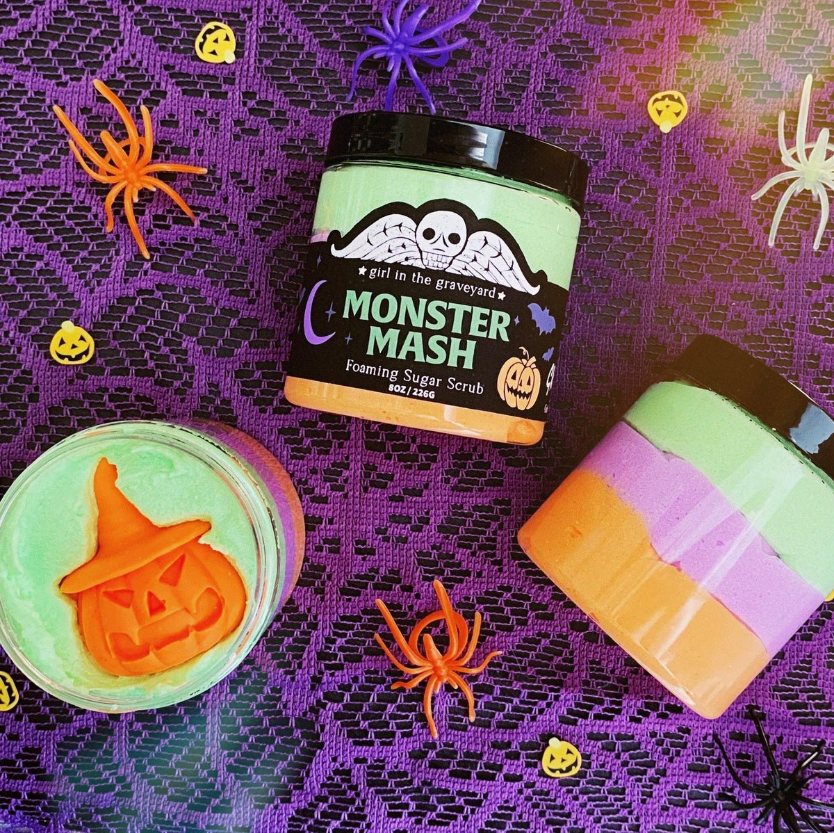 Girl In The Graveyard Monster Mash Foaming Sugar Scrub