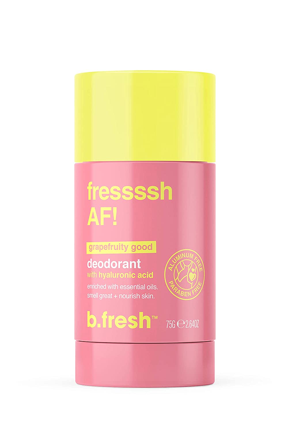 B.fresh Deodorant With Hyaluronic Acid, Grapefruity Good, fressssh AF!