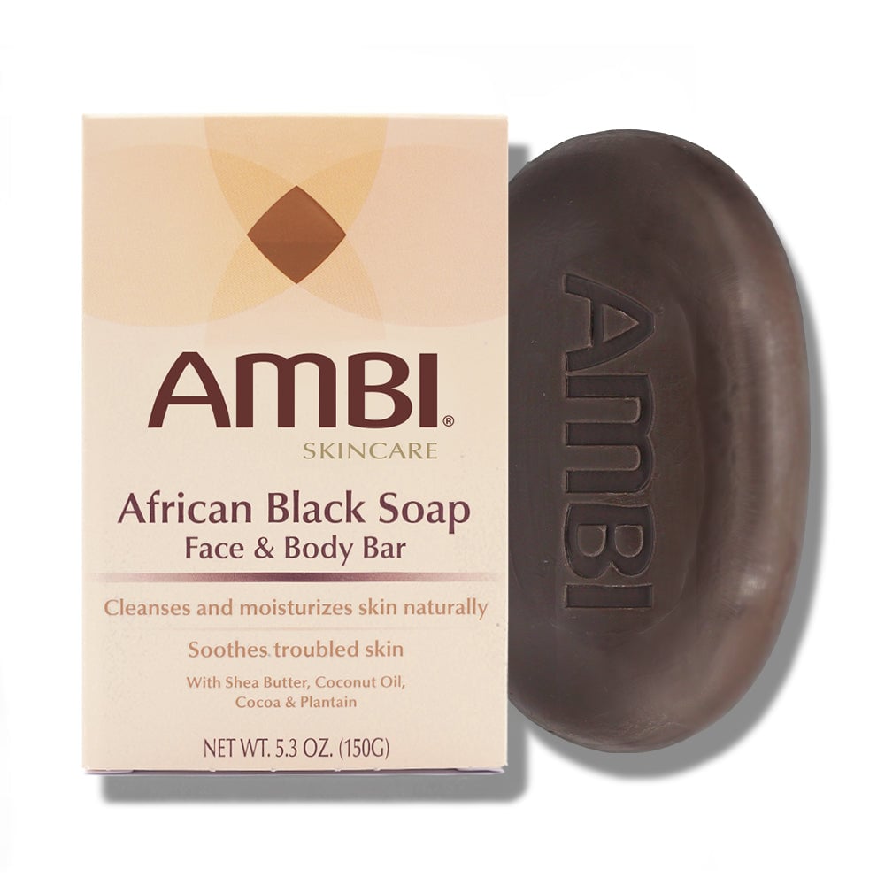 Ambi African Black Soap Face & Body Bar