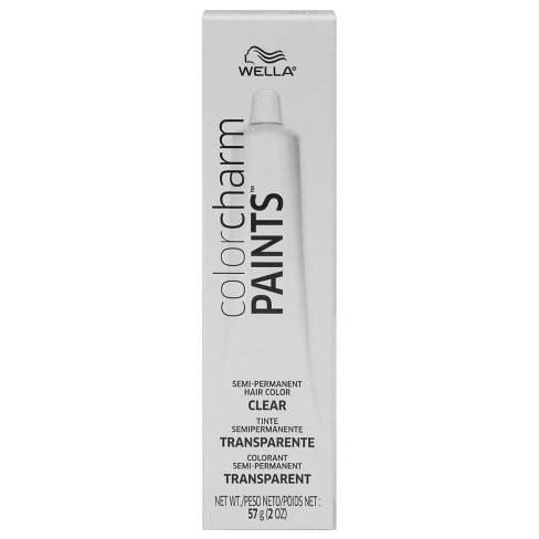 Wella Colorcharm Paints Semi Permanent Hair Color, Clear