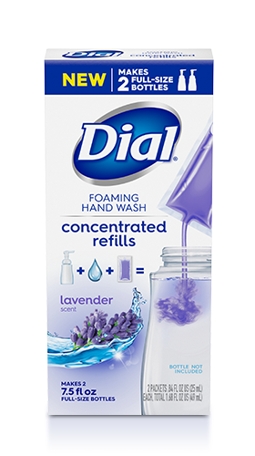 Dial lavender outlet foaming hand soap