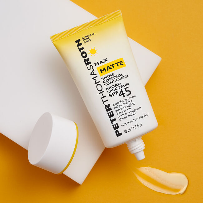 Peter Thomas Roth Max Matte Shine Control Sunscreen Cream, SPF 45