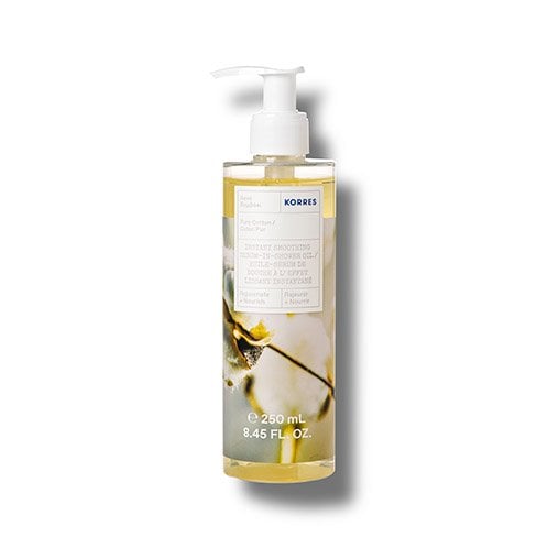Korres Instant Smoothing Serum-In-Shower Oil, Pure Cotton