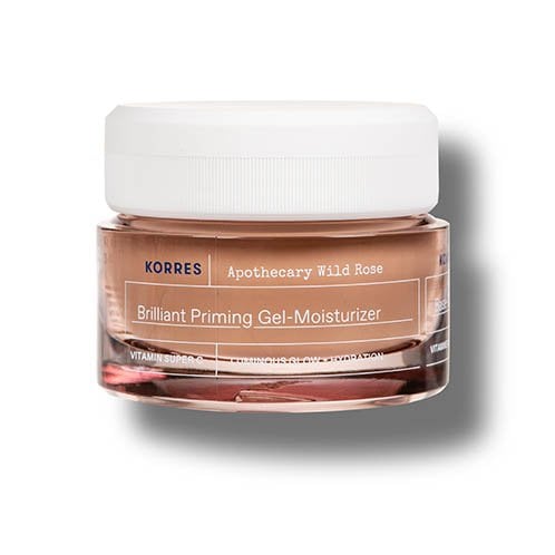 Korres Apothecary Wild Rose Brilliant Priming Gel-Moisturizer