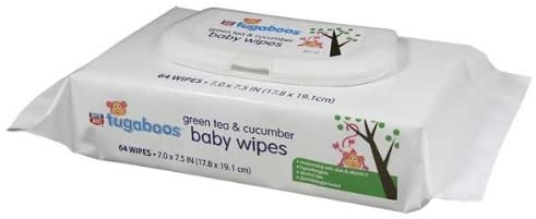 Rite Aid Tugaboos Baby Wipes, Green Tea & Cucumber