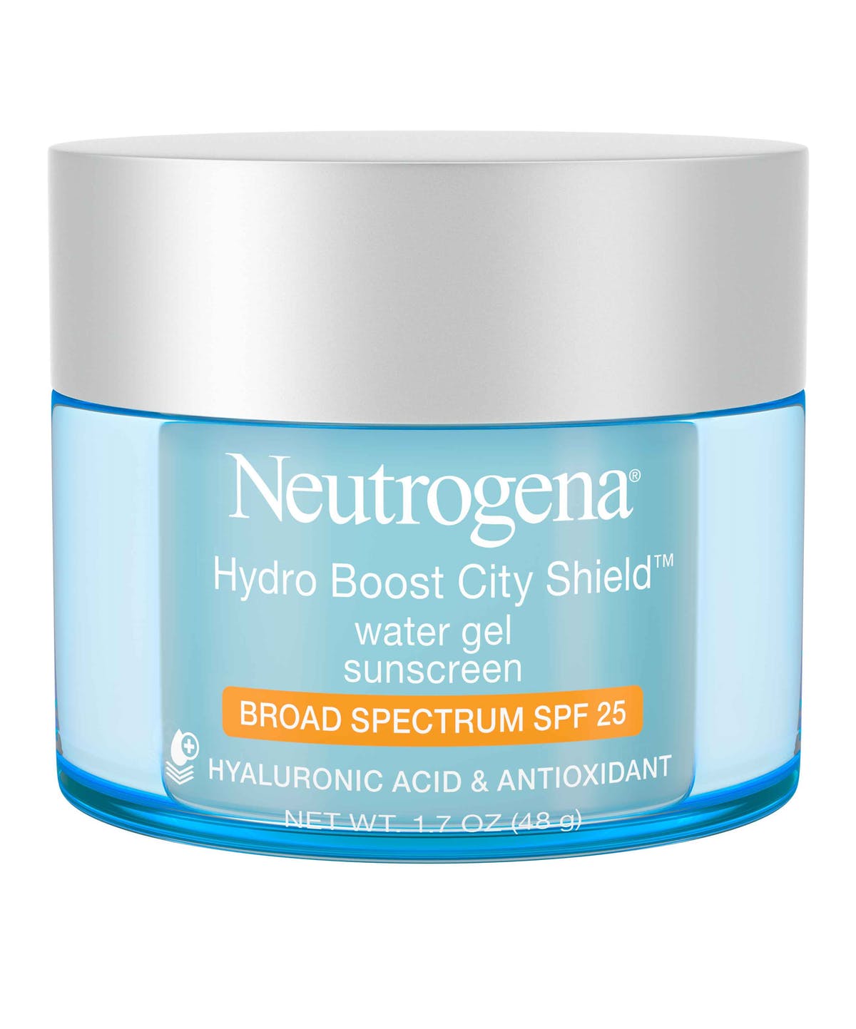 EWG rating for Neutrogena Hydro Boost Shield Water Gel Sunscreen Moisturizer, 25 | EWG's Guide to Sunscreens