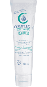 Complex 15 Daily Face Cream, Unscented