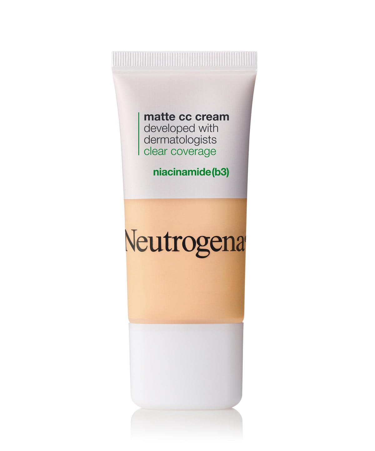 Neutrogena Flawless Matte Clear Coverage Niacinamide (B3) Cc Cream, Nougat 4.3