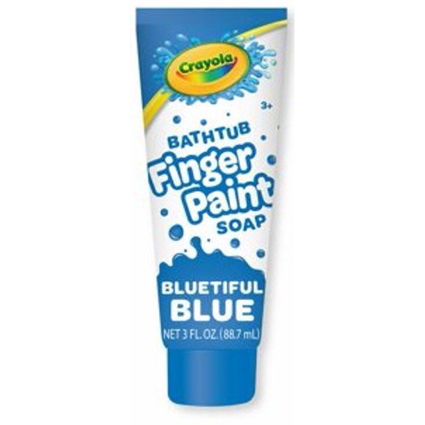 Crayola, Bathtub Finger Paint Soap, Bluetiful Blue