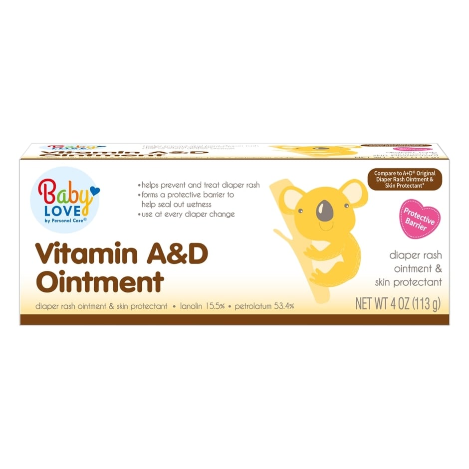 Baby Love by Personal Care Vitamin A&D Ointment 