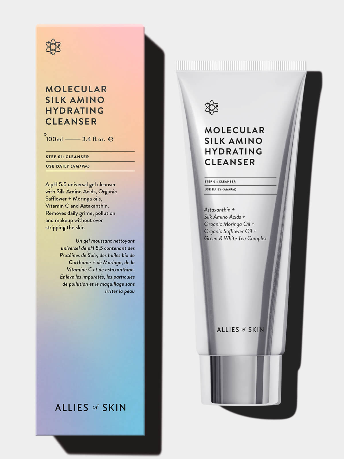 Allies of Skin Molecular Silk Amino Hydrating Cleanser 