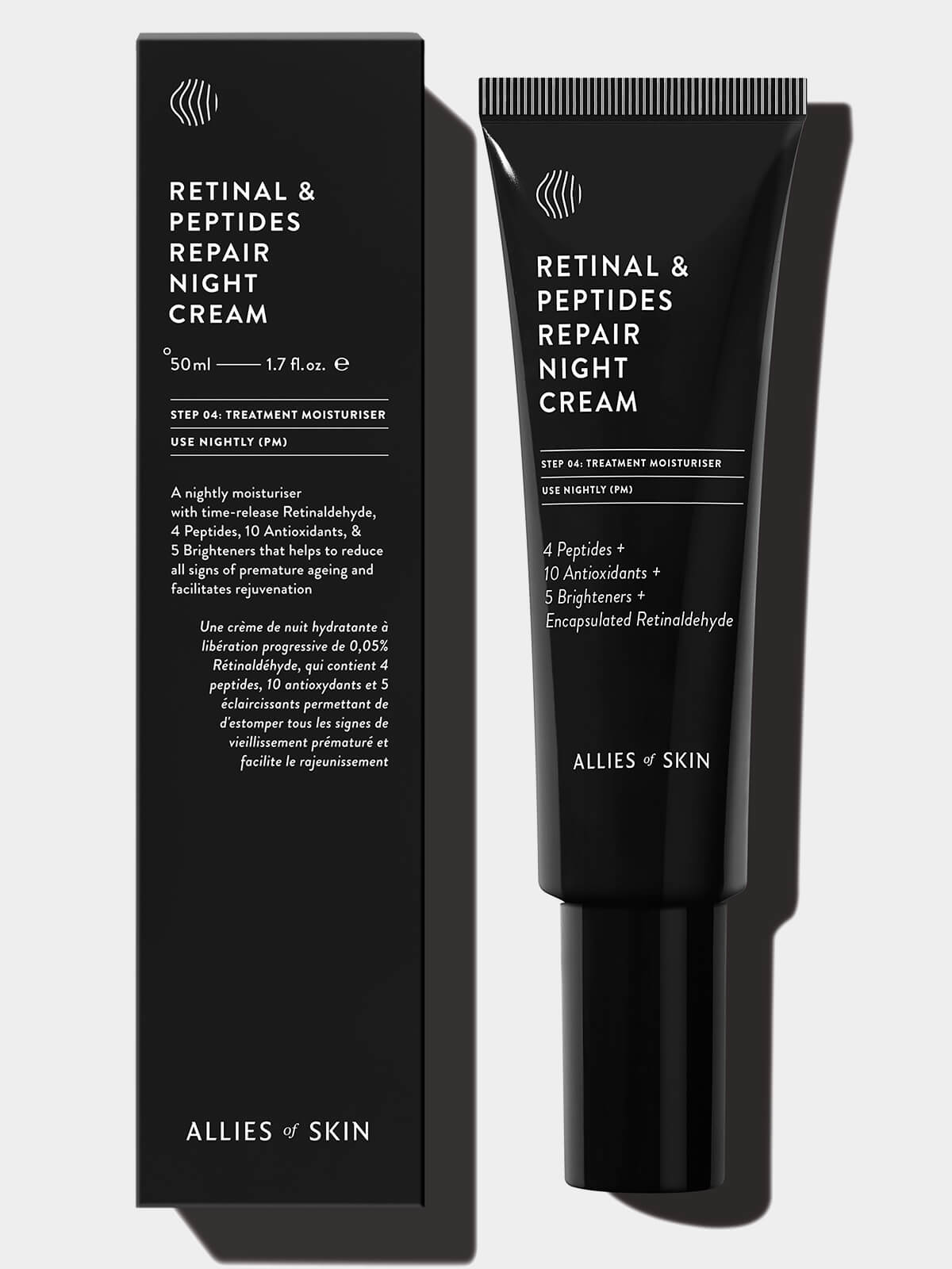 Allies of Skin Retinol & Peptides Repair Night Cream