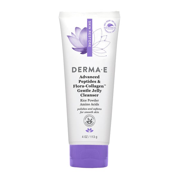 Derma E Advanced Peptides & Flora Collagen Gentle Jelly Cleanser