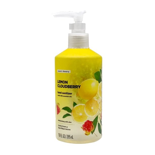 Scent Theory Hand Sanitizer, Lemon Cloudberry