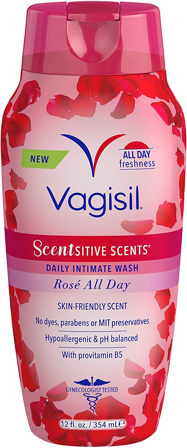 Vagisil, Scentsitive Scents Daily Intimate Wash, Rose All Day