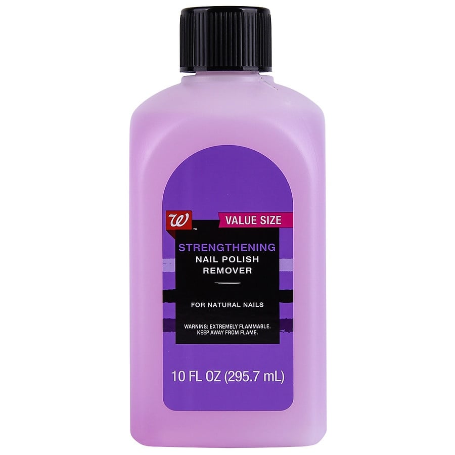 Walgreens Strengthening Nail Polish Remover