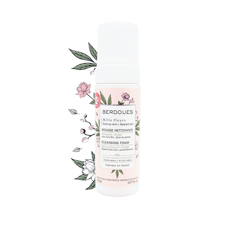 Berdoues MOUSSE NETTOYANTE, MILLE FLEURS