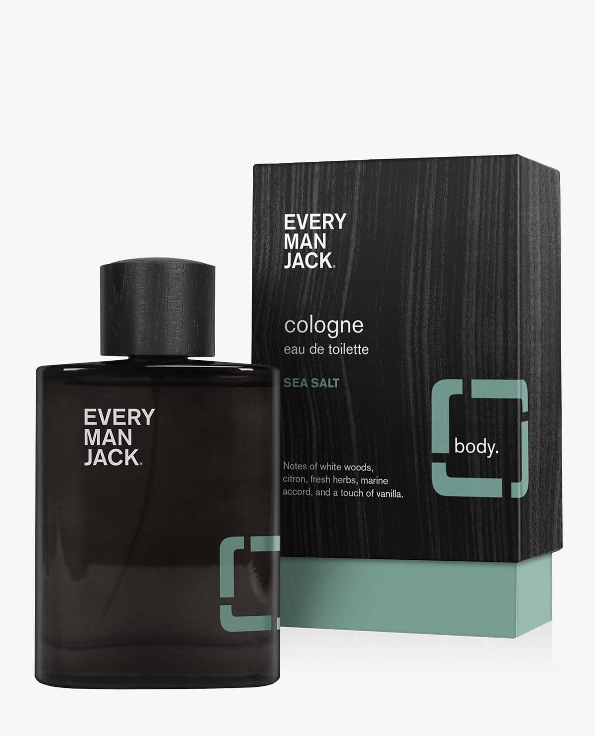 Every Man Jack Body Cologne Eau De Toilette, Sea Salt