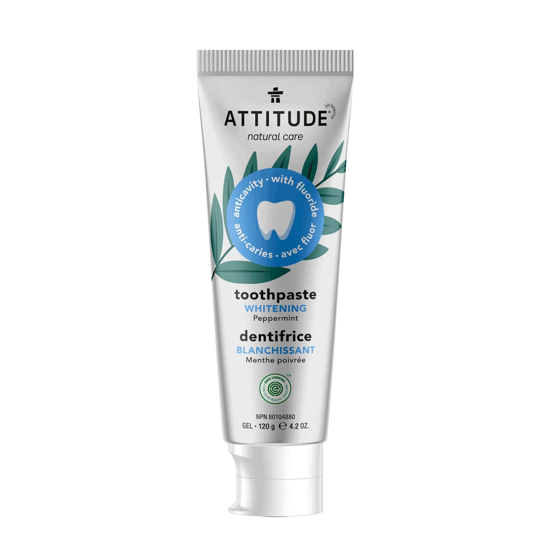 ATTITUDE Toothpaste, Whitening