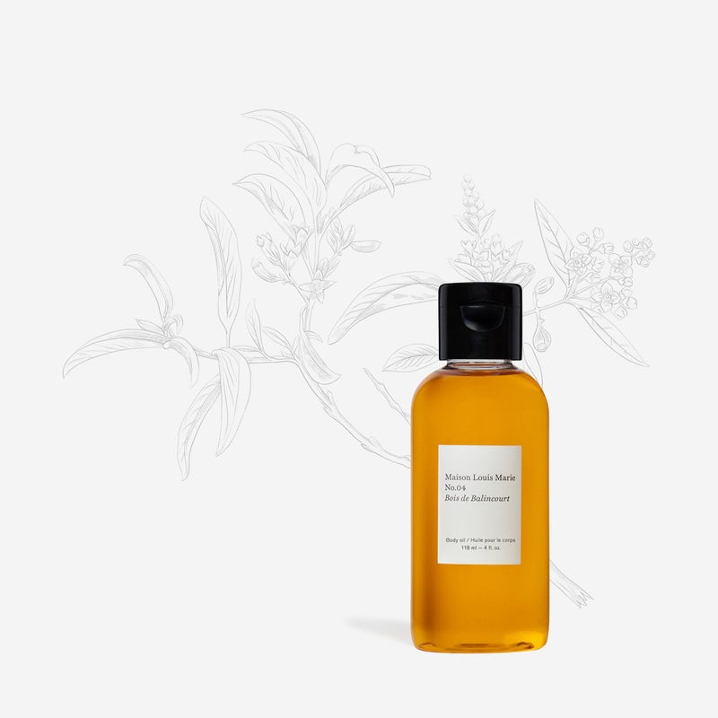 Maison Louis Marie Body Oil, No.04 Bois de Balincourt