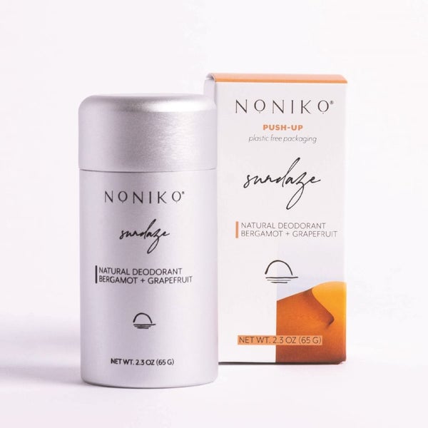 Noniko Natural Deodorant Push Up, Sundaze (Bergamot + Grapefruit)
