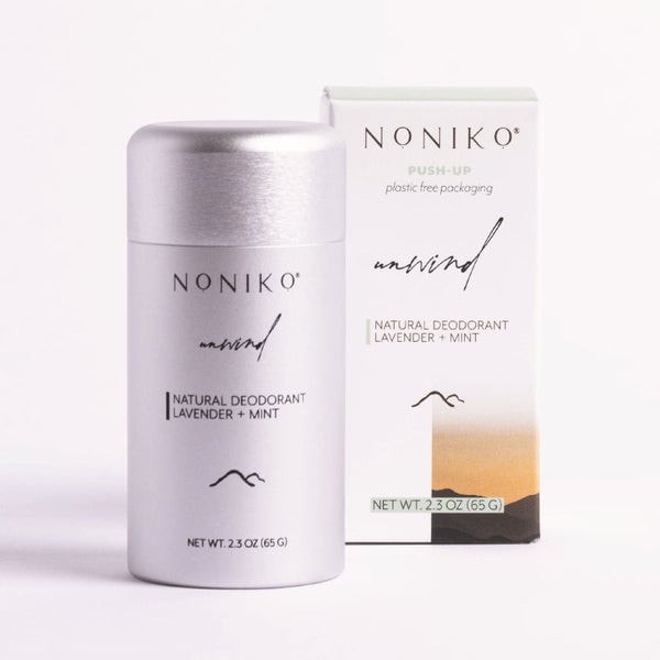 Noniko Natural Deodorant Push Up, Unwind (Lavender + Mint)