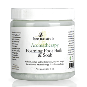 Bee Naturals Aromatherapy Foaming Foot Bath & Soak