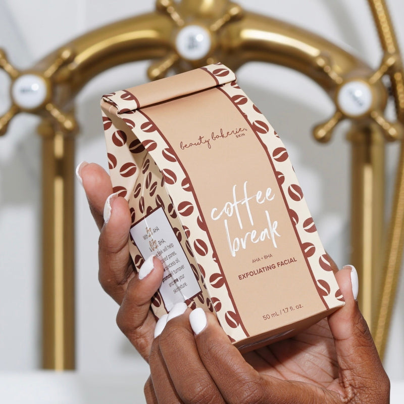 Beauty Bakerie Coffee Break AHA and BHA Exfoliating Facial
