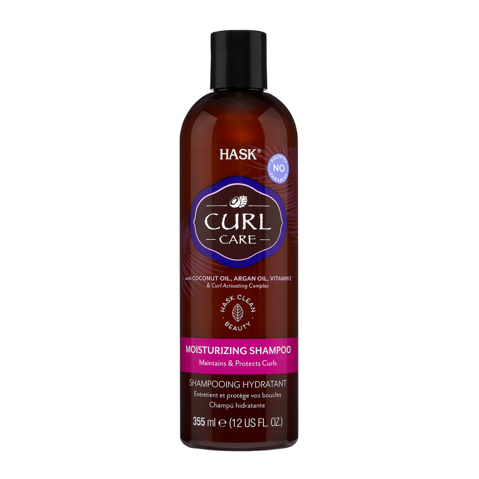 Hask, Curl Care, Moisturizing Shampoo