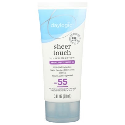 Daylogic Sheer Touch Sunscreen Lotion, SPF 55