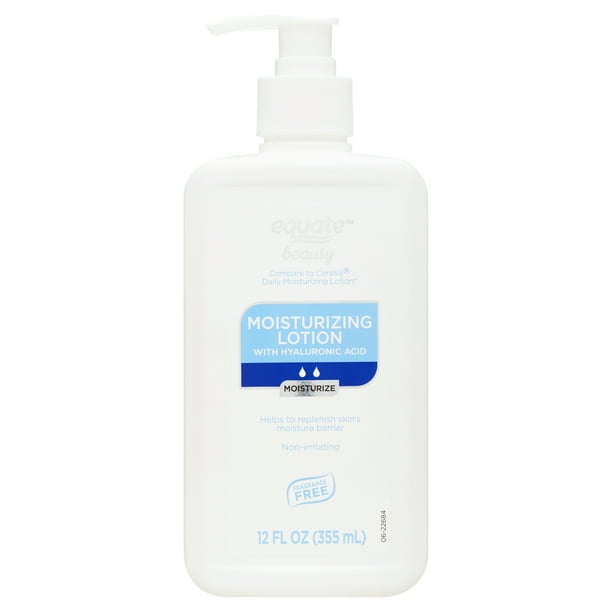 Equate Beauty Moisturizing Lotion, Fragrance Free
