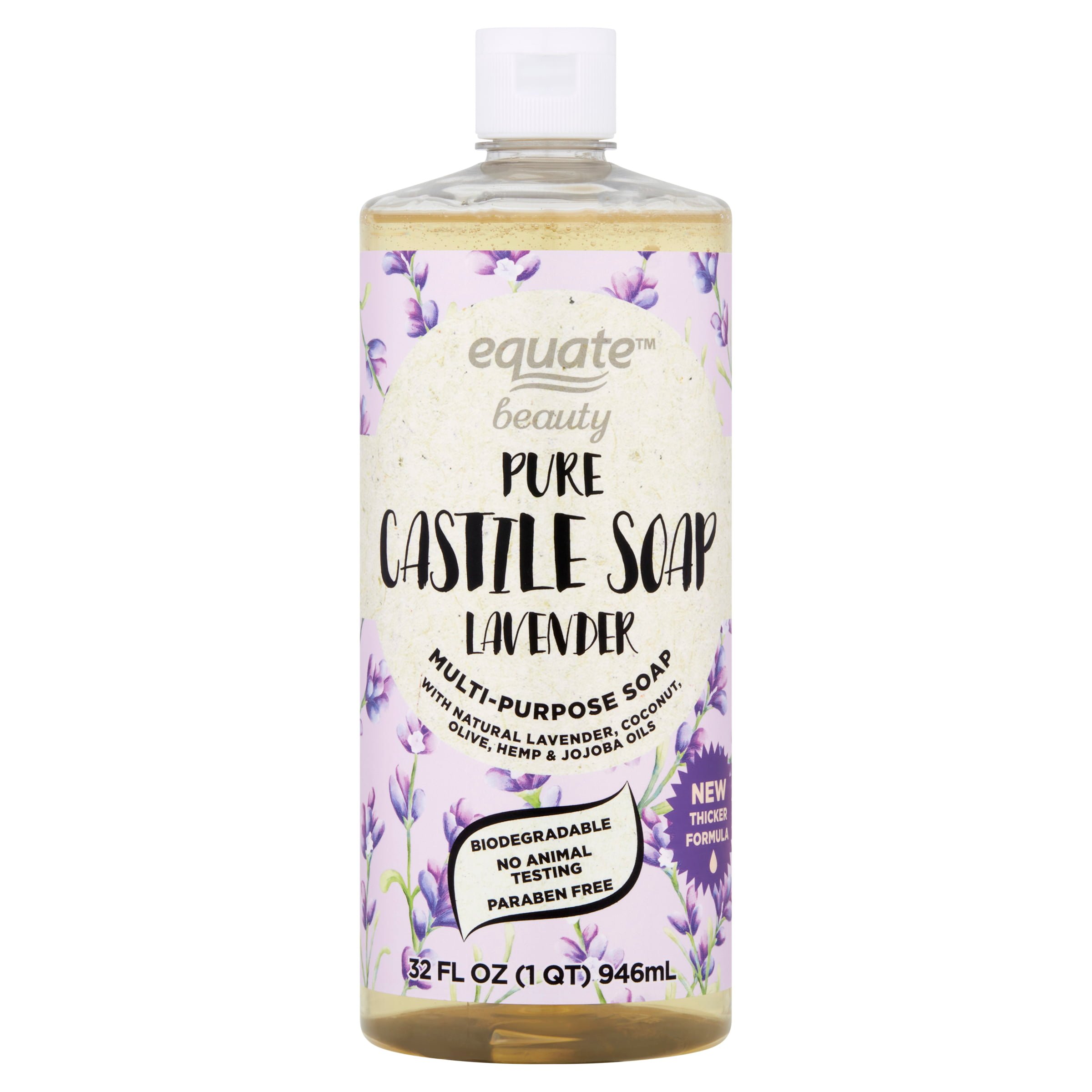 Equate Beauty Pure Castile Soap, Lavender