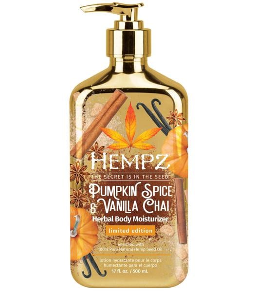 Hempz Herbal Body Moisturizer, Pumpkin Spice & Vanilla Chai